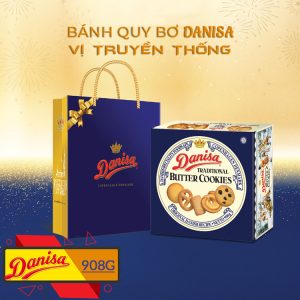 Bánh Quy Bơ Danisa Hộp Thiếc 908g (1)